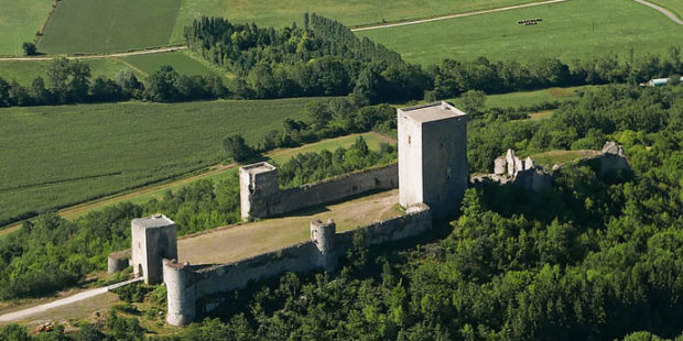 Château de Puivert vue générale