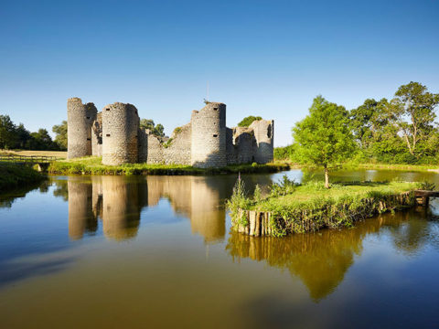 le château de Commequiers en Vendée