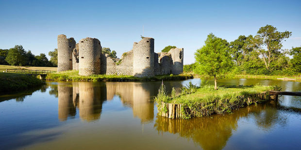 le château de Commequiers en Vendée