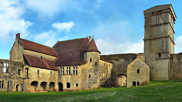 Château-d'Oricourt vue intérieure